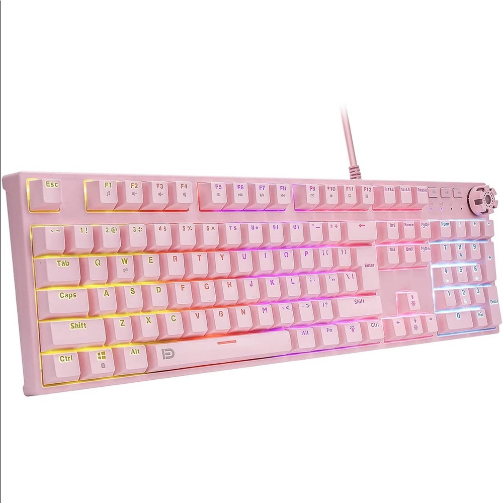 Pink Mechanical Keyboard - Picture 3 of 7